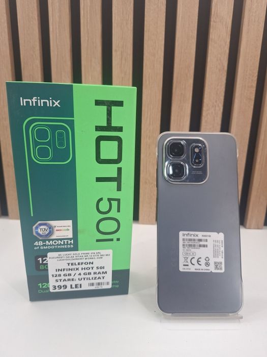 INfonix Hot 50I 128Gb 4Gb Garantie/Factura #60675
