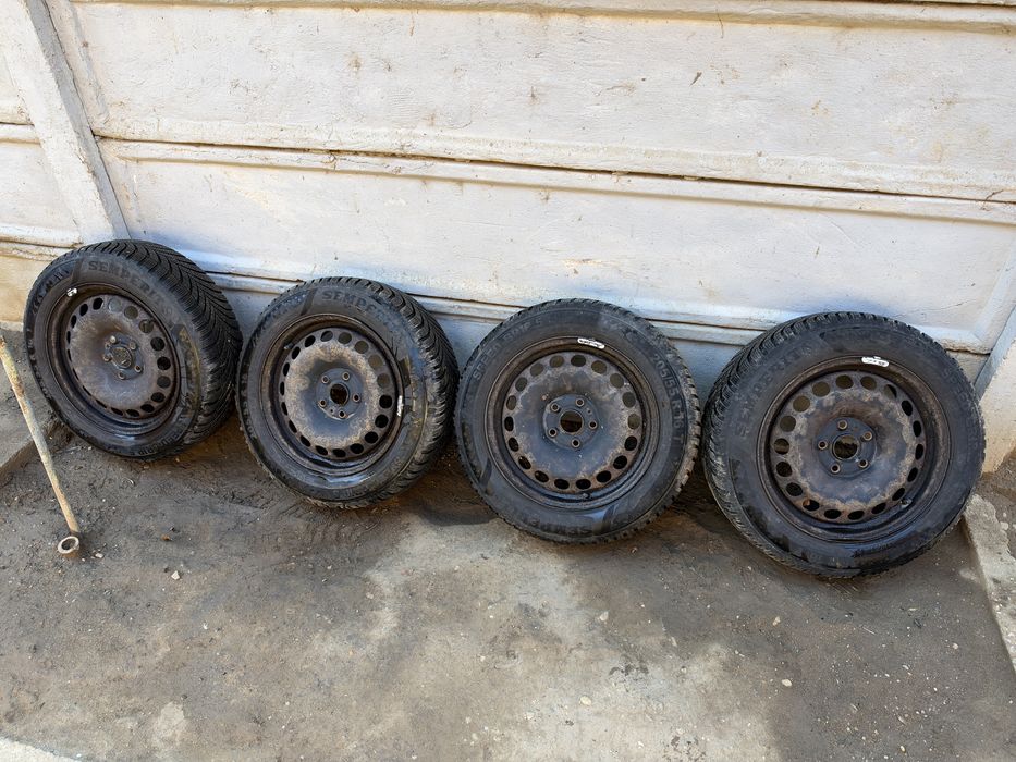 Cauciucuri cu jante 205/55R16 M+S