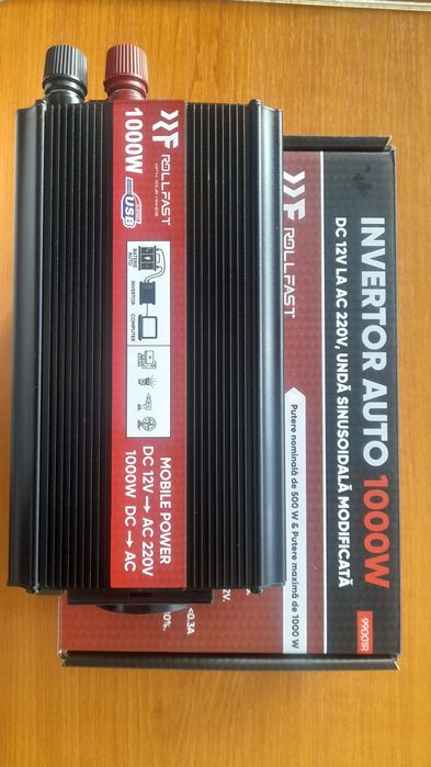 Invertor 1000w  1kw. Sinus pur unda modificata