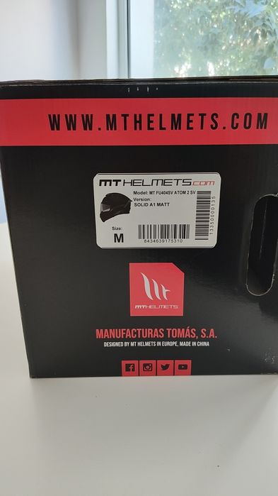 Каска MT ATOM 2 SV