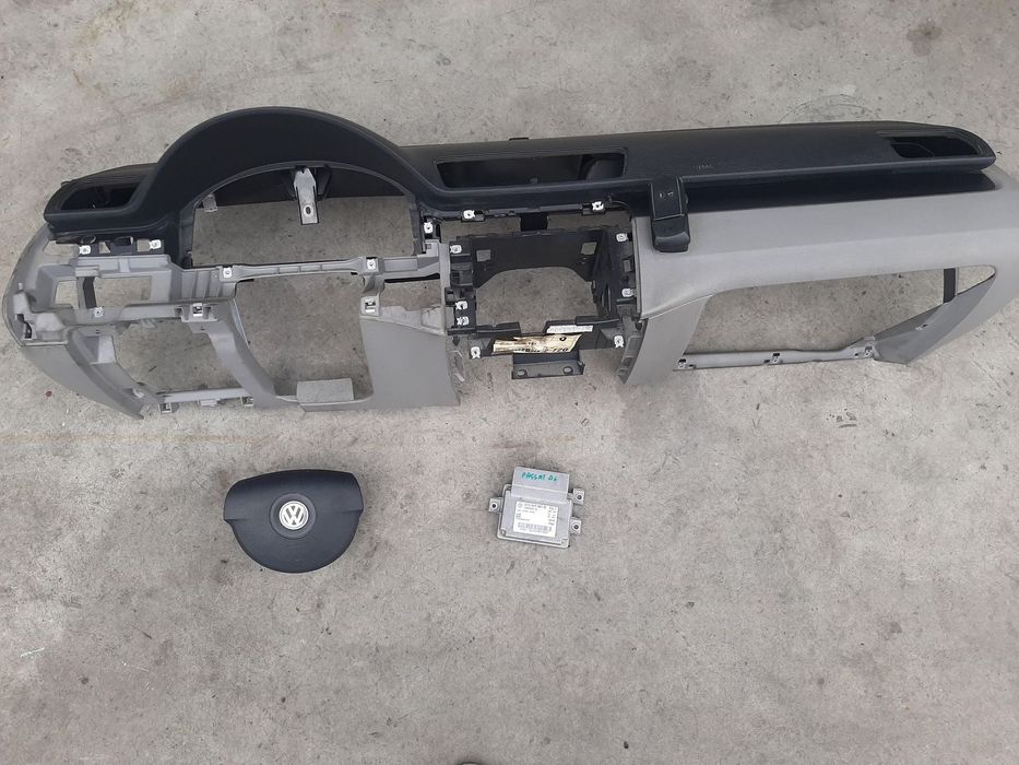 Kit plansa bord  vw passat b6 3c model cu clima
