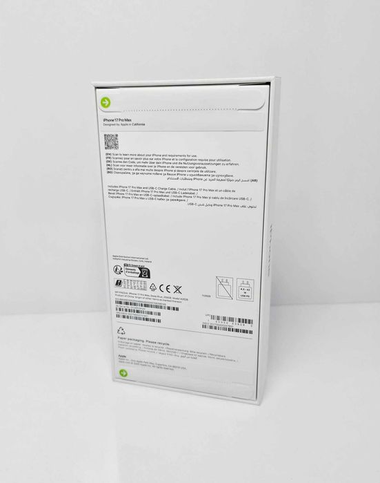 НОВ•iPhone 17 Pro Max 256GB Titanium Blue