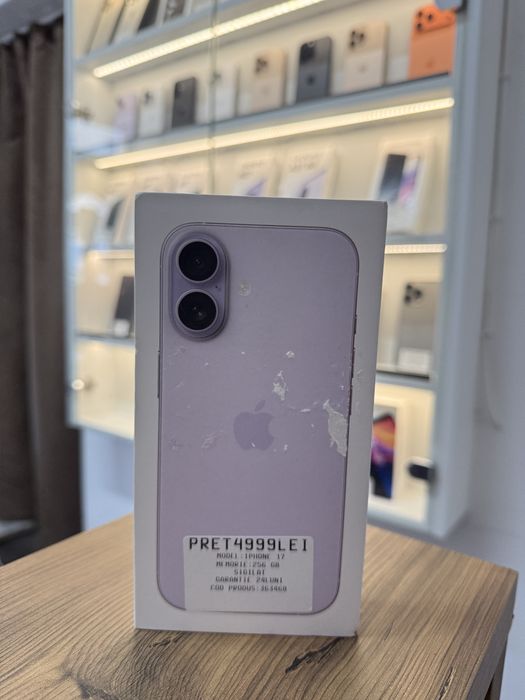 MAGAZIN: Iphone 17 Lavander, GARANTIE 24 luni