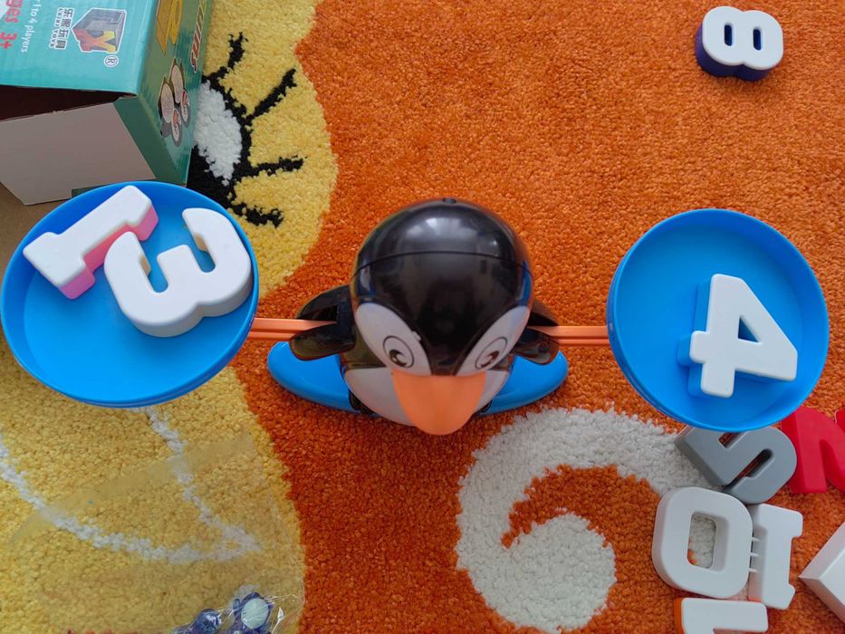 образователна игра везна за учене на цифрите и за смятане