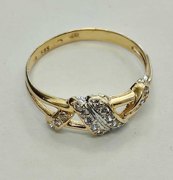 Inel aur 14K 2.01gr (AG35 B 35085.2) Garantie 2 ani !