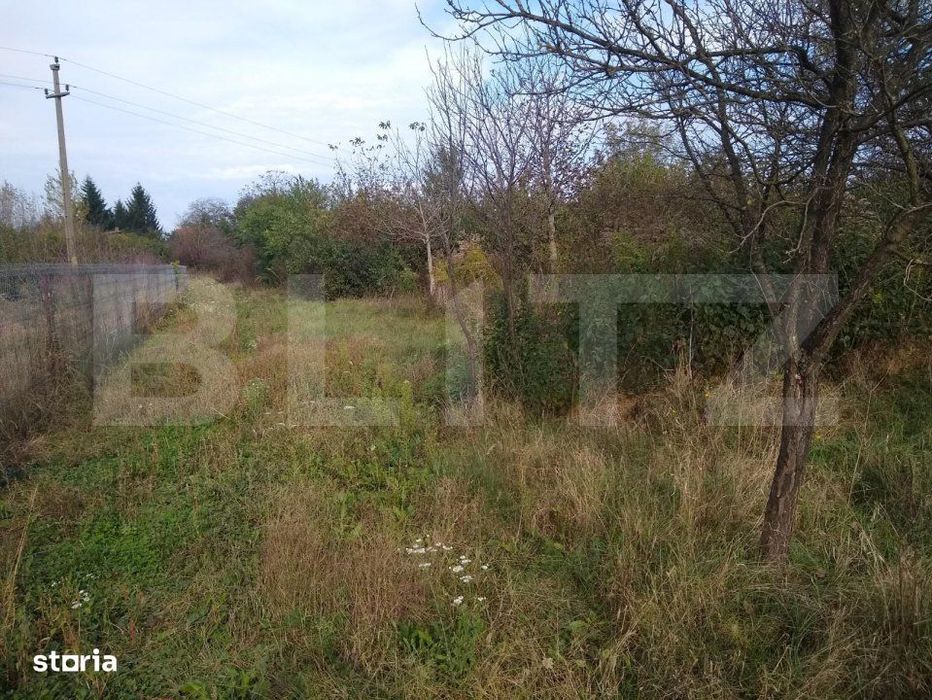 Teren intravilan de vanzare, 1400 mp, zona Bercu Rosu