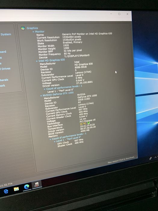 Laptop Gaming LENOVO Legion Y520 15.6” FHD IntelCore i5 GeForce 4GB