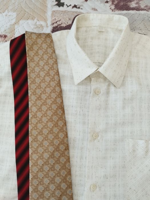 Мъжки ризи, голям размер с  бонус Вратовръзка