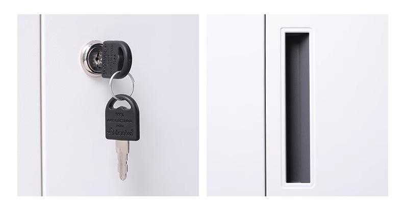 Шкаф раздевалка / персонал / металлический / 2-9 дверей / современный