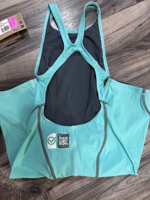 Детски бански Arena Powerskin ST NEXT Swimsuit (тюркоаз)