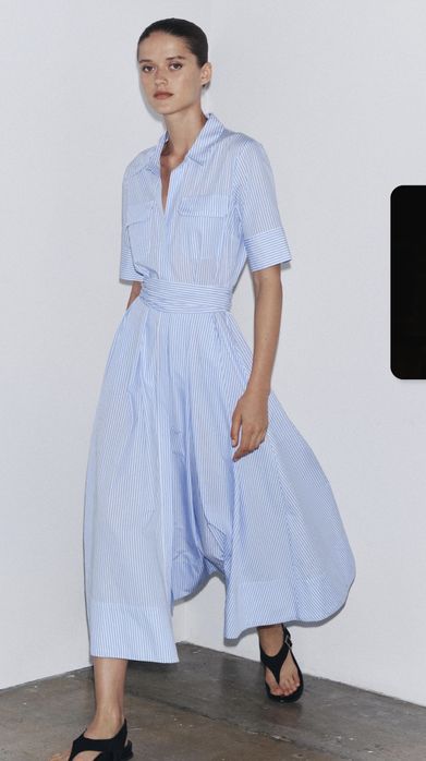 Rochie din poplin ZW COLLECTION