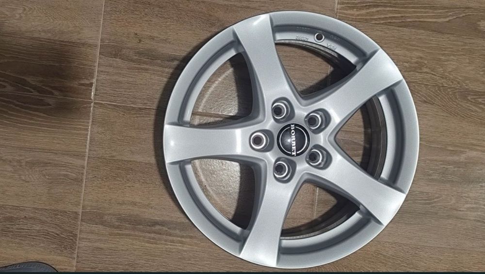 Jante aliaj Borbet R16 5x110 NOI – Opel / Alfa Romeo / Fiat / Lancia / Chevrolet + prezoane incluse