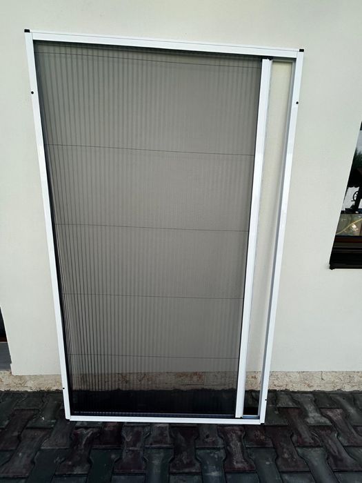 Vand usa plasa antiinsecte pliabila (Plisse) 198x120 cm