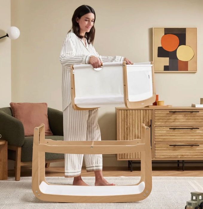 Snüz Бебешка кошара SnuzPod⁴ The Natural Edit Oak
