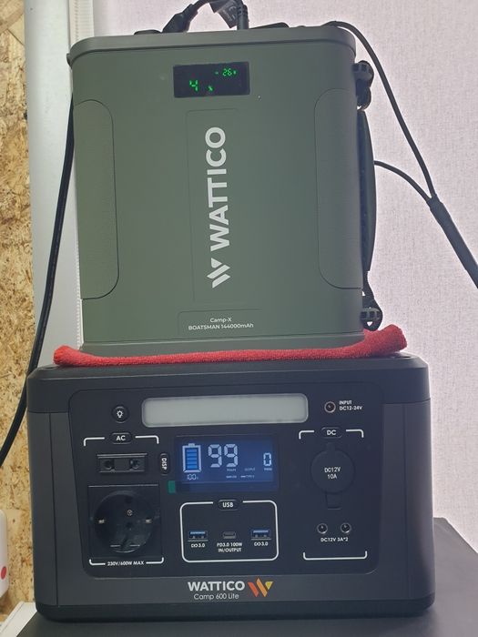 Солнечные станции WATTICO CAMP 300Вт = 460Вт=600Вт.