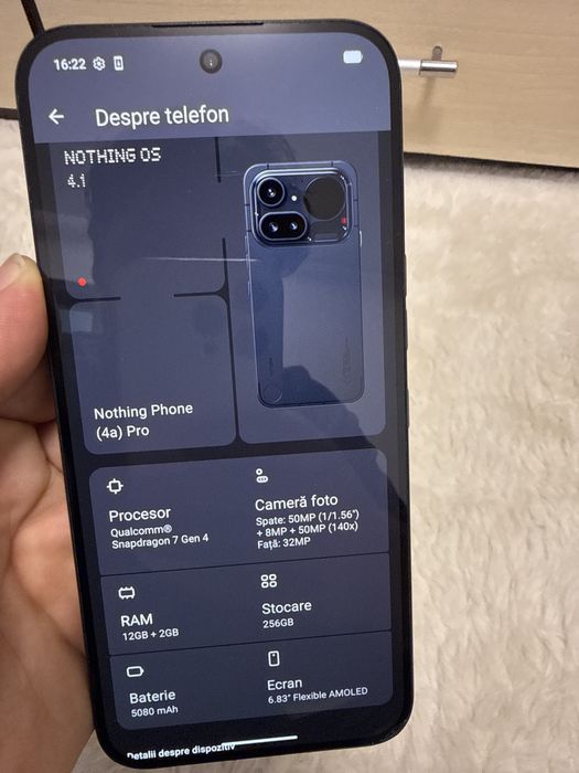 Nothing Phone 4a Pro 256Gb 12Gb Ram Oferta