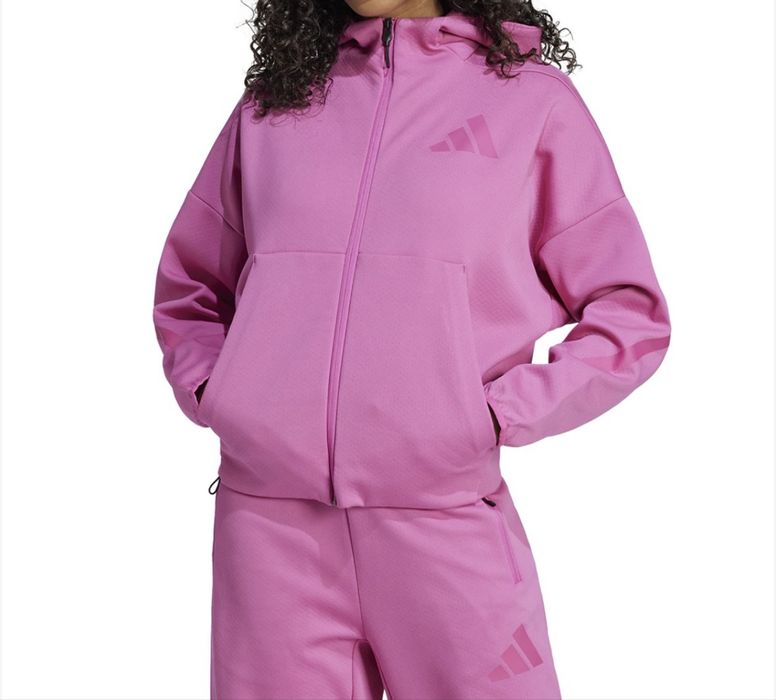 Adidas худи с паднал ръкав