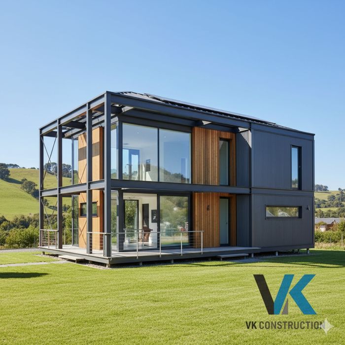 Сглобяеми къщи, къщи с метална конструкция