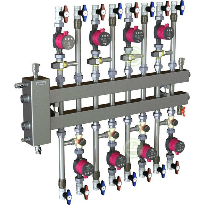 Гидроколлектор с гидрострелкой