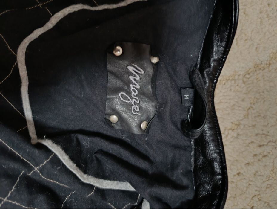 Image оригинално мъжко кожено яке