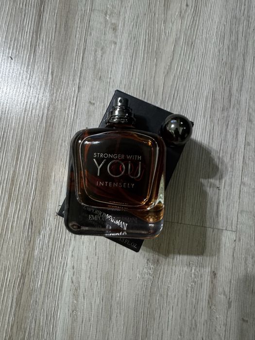 Armani Swy intensely