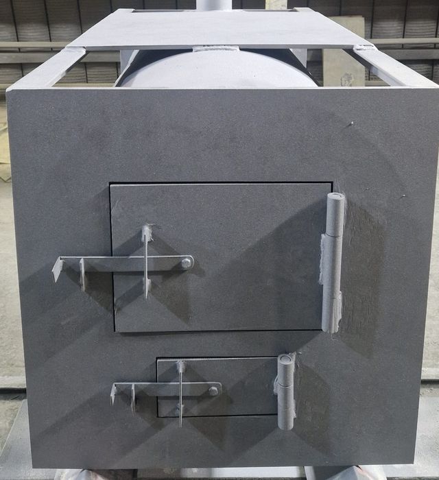 Котёл печь  для бани размеры 60×120