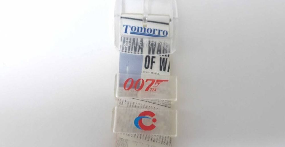 Ceas Elvetian James Bond 007 Swatch SUJK138  - Elliot Carver
