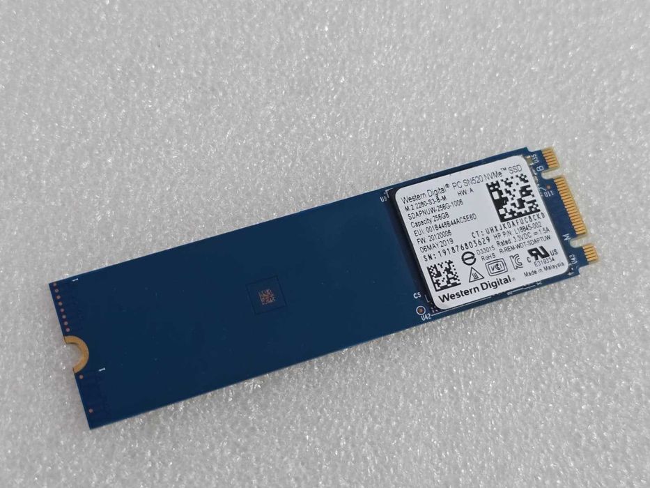 Solid State Drive SSD M.2 NVMe Western Digital PC SN520 256GB - SDAPNUW-256G-1006