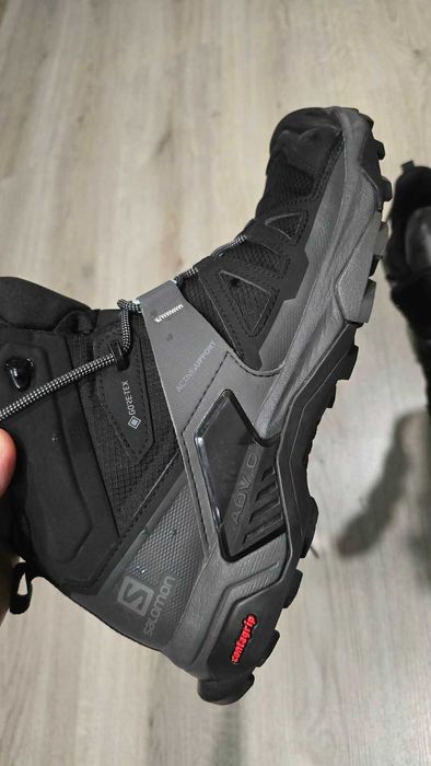 Мъжки туристически обувки Salomon Gore-tex Ultra 4 Mid Gtx - black