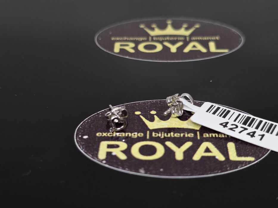 Bijuteria Royal: Cercei aur 14k/0.41 gr