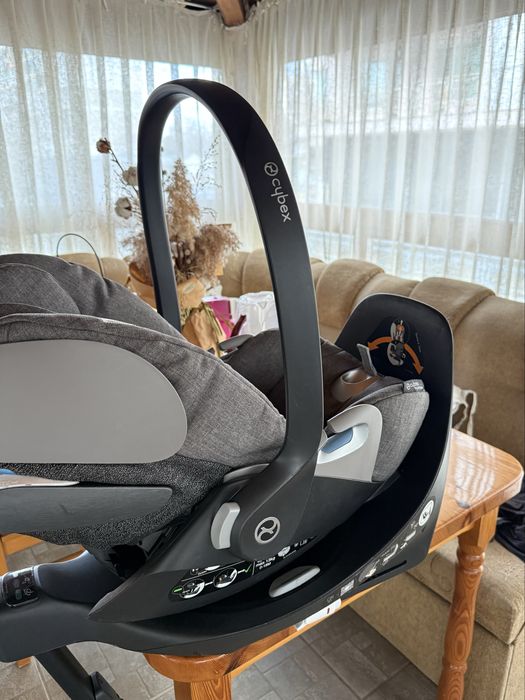 Столче за кола Cybex Cloud Z i-size plus Soho Grey + база
