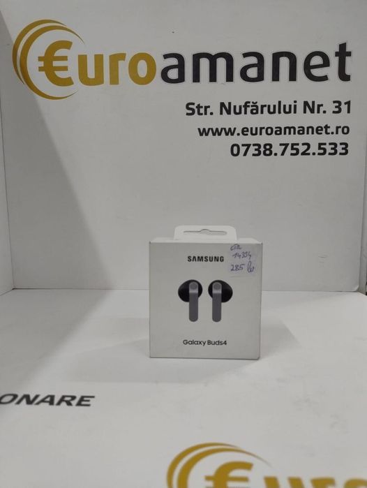 Casti bluetooth Samsung Galaxy Buds4, Black -N-