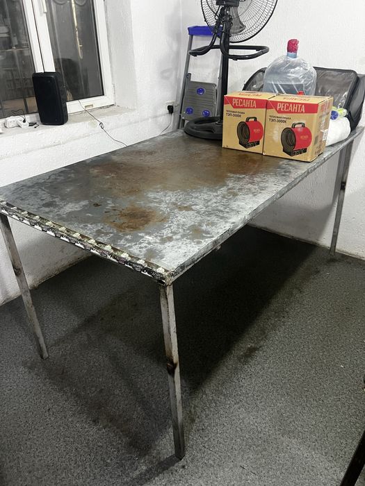 Металические столы