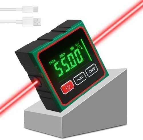 SOARFLY дигитален ъгломер и нивелир IP54 с магнит