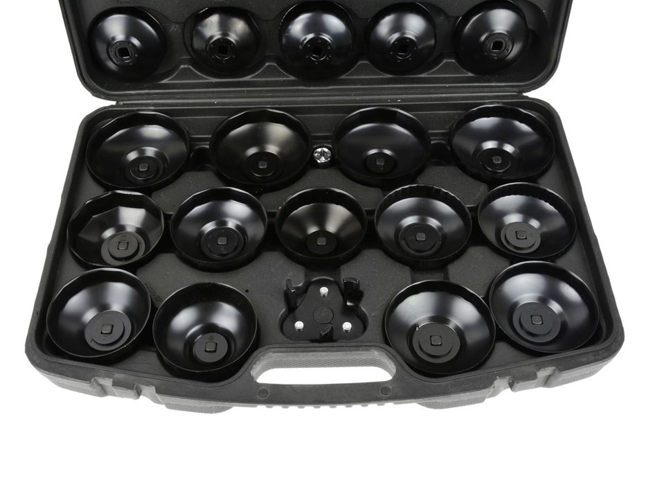 Trusa capace filtre ulei.Trusa schimbat filtre ulei completa 30 piese