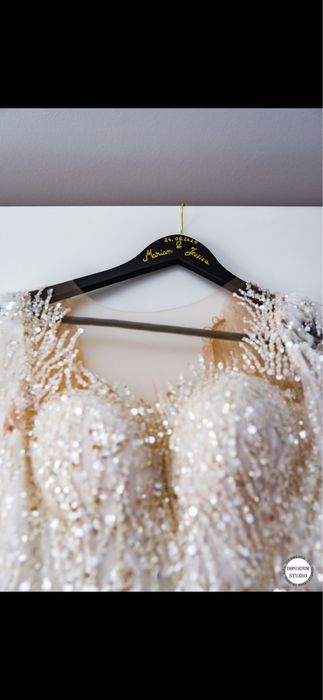 Rochie mireasa marimea xs-s  model A line/printesa cu trena