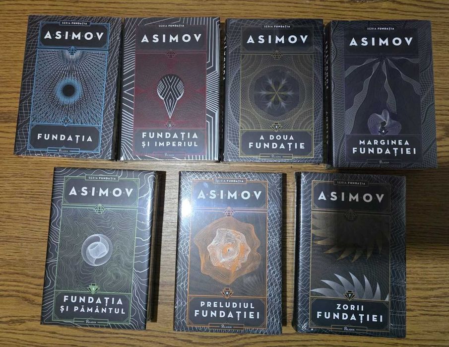 Fundatia - Isaac Asimov (7 vol) Paladin (editia noua) in tipla