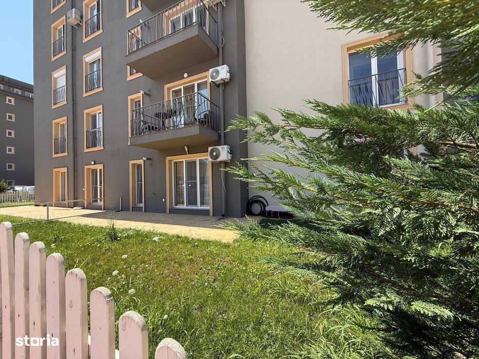 COSMOPOLIS - Apartament Tip studio cu 49 mp gradina,complet mobilat