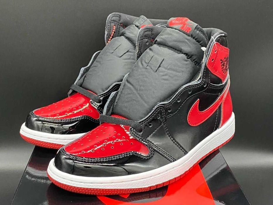 Air Jordan 1 Patent Bred  - 399