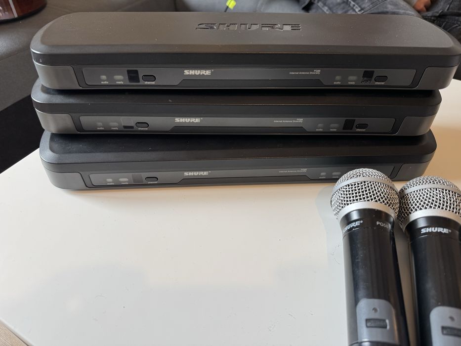 Set Profesional Shure - 6 Linii Wireless (5 Microfoane + Bodypack/Lavalieră)