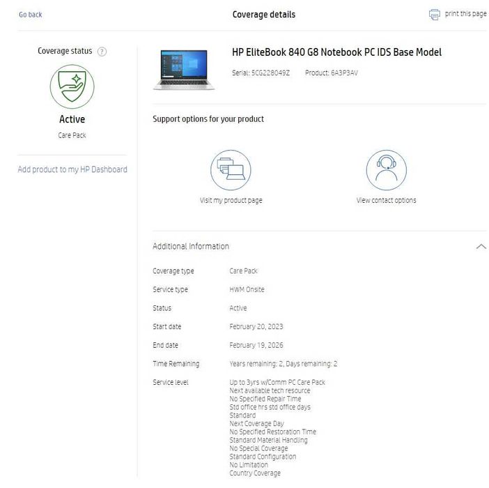 Laptop HP EliteBook 840 G8 ,  i7-1185G7 , 32 gb ram , tatch screen