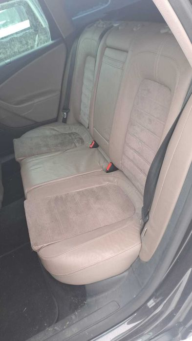 Interior de piele Alcantara culoare CREM pentru VW Passat B6 , Passat CC , Passat B7