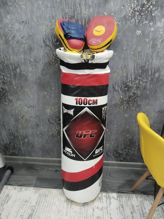 Груша + перчатки + лапы