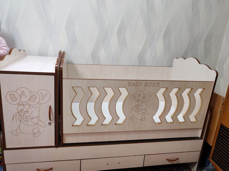 Детская Кровать, чистая