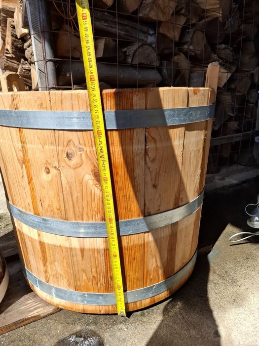 Putina hârdău butoi din lemn