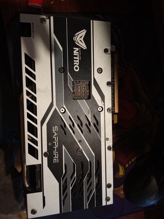 Видеокарта Rx580 sapphire nitro