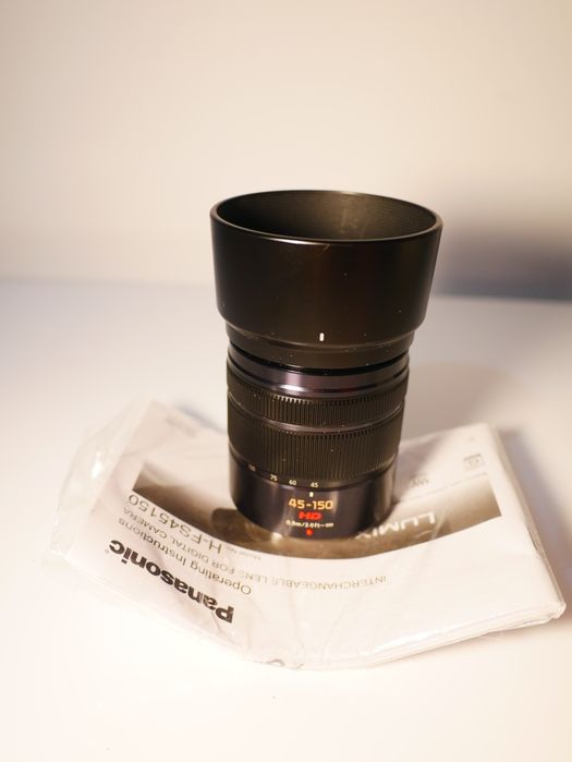 Panasonic 45-150, 4.0-5.6, stabilizare in corp