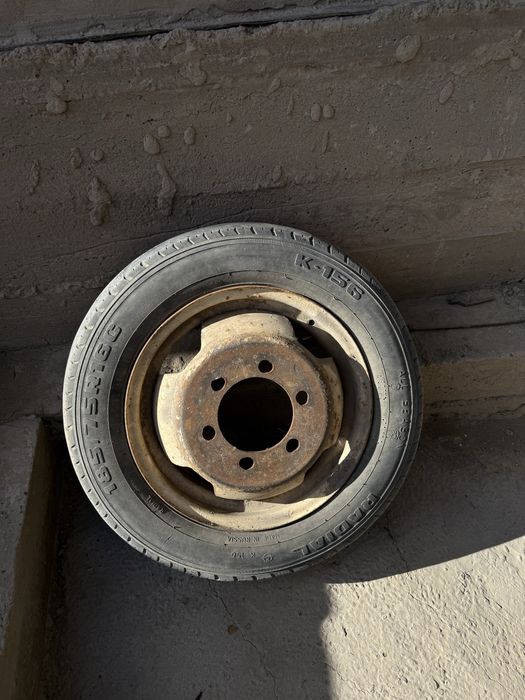 Накаченный балон газель запаска