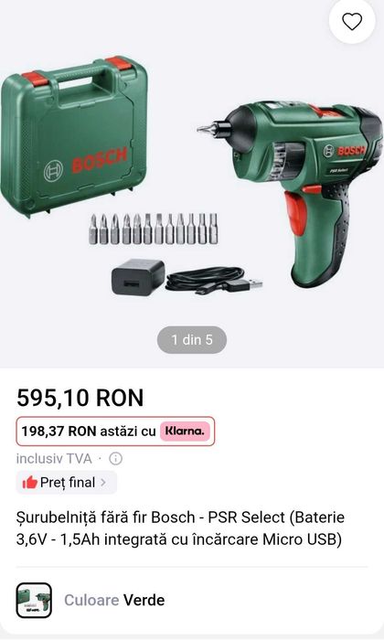 Bosch PSR Select Sigilata!