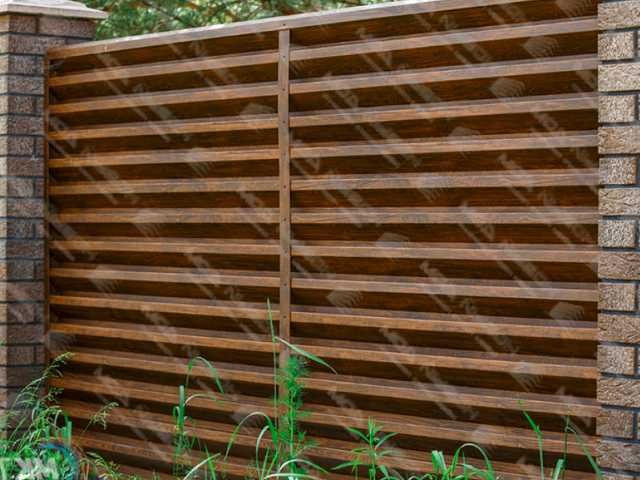 Забор жалюзи еврозабор